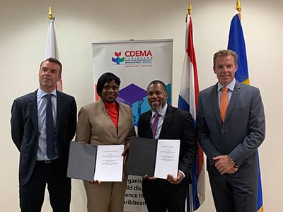 CDEMA signs Memorandum of Understanding with the Government of the Kingdom of the Netherlands