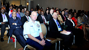 Delegates attending the Opening Ceremony of the Ninth Comprehensive Disaster Management Conference of CDEMA, Monday, November 30, 2015 at Melia Nassau Beach Resort. (BIS Photo/Kemuel Stubbs)