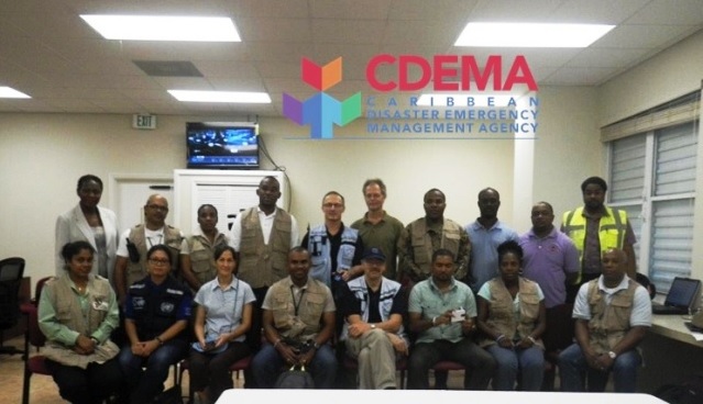 Members of CDEMA RNATs deployed to the Bahamas 
