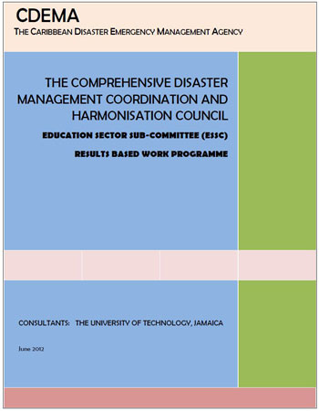 The CDM Coordination and Harmonisation Council - ESSC Results Based Work Programme