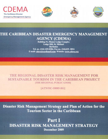 Disaster Risk Management Strategy & Plan of Action for the Tourism Sector Part 1 - Dec 2009