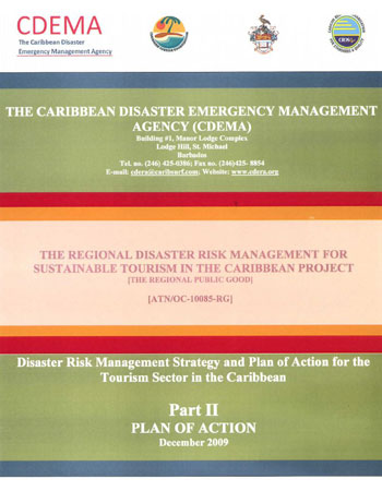 Disaster Risk Management Strategy & Plan of Action for the Tourism Sector Part 2 - Dec 2009