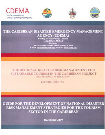 Guide for the Development of National DRM Strategies for the Tourism Sector - Dec 2009