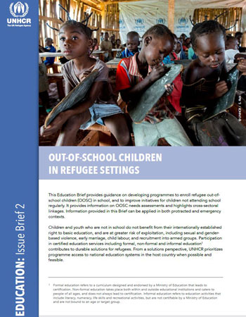 Out-Of-School Children in Refugee Settings