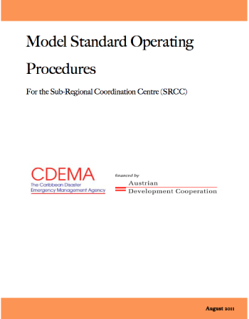 Model Standard Operating Procedures for The Sub-Regional Coordinating Center