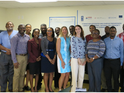 CDEMA and UNOCHA collaborate to deliver Information and Data Management Training in Antigua and Barbuda