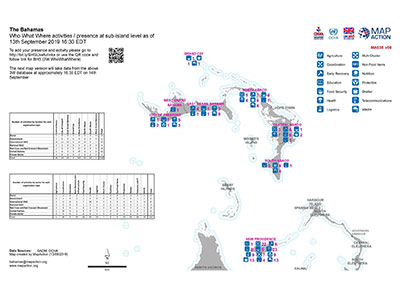 CDEMA Situation Report #13 - Hurricane Dorian as of 4:00PM (AST) on September 14th, 2019