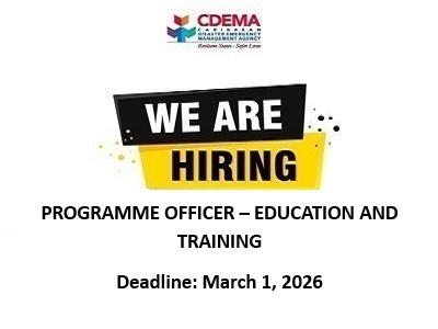 VACANCY NOTICE - PROGRAMME OFFICER: EDUCATION AND TRAINING