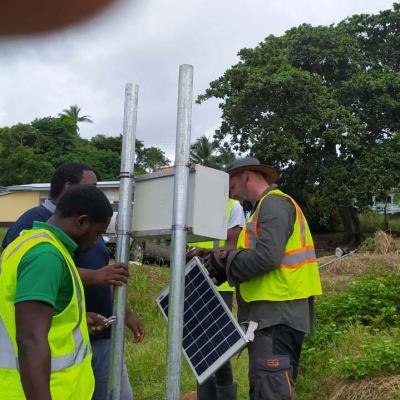 Reach Project Weather Station Installation Slu 10