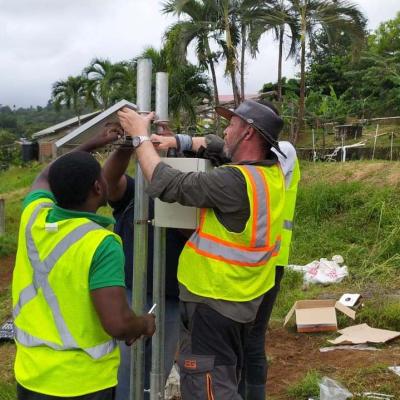 Reach Project Weather Station Installation Slu 12