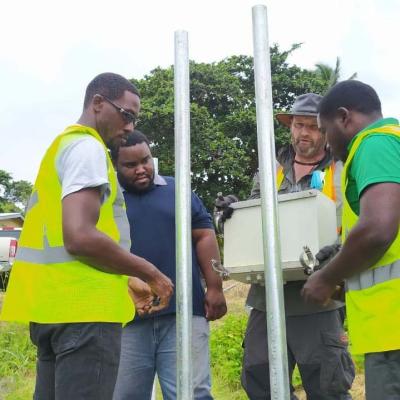 Reach Project Weather Station Installation Slu 13