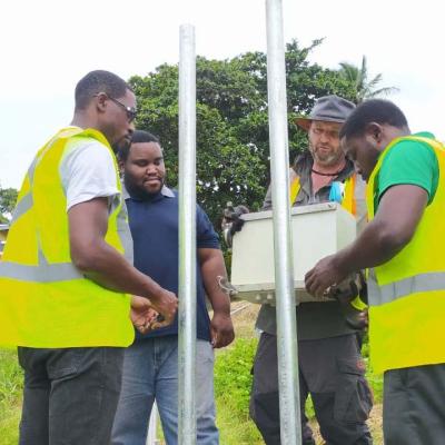 Reach Project Weather Station Installation Slu 15