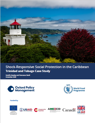 Shock Responsive Social Protection in the Carib - T&T Case Study - WFP 2020