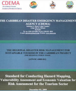 Standard for Conducting Hazard Mapping, Vulnerability Assessment and Economic Valuation for Risk Assessment for the Tourism Sector