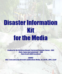 Disaster Information Kit for the Media